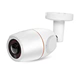 1080P HD Analog Security Camera 180 Degree Mini Bullet Wide Angle Outside Outdoor Indoor coax coaxial Surveillance CCTV Camera AHD TVI CVI 1200 TVL 960h with BNC Connector for a DVR No Internet needed
