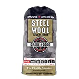 Homax 10120000 Steel Wool, 12 pad, Super Fine Grade #0000, Rhodes American, Final Finish