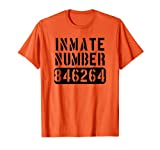Orange Prisoner Costume | Jail Break Outfit T-Shirt