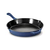 Zakarian by Dash 11" Nonstick Cast Iron Skillet - Blue