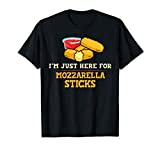 Mozzarella Sticks Gift Cheese Stick Bread T-Shirt