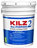 KILZ 2 All-Purpose Primer, Interior/Exterior, 5 Gallon