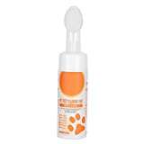 Zerodis Paw Cleaner, Pet Foot Foam Waterless Pet Shampoo with Silicone Brush for Dogs Cats Feet