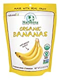 NATIERRA Nature's All Foods Organic Freeze-Dried Bananas | Non-GMO & Vegan | 2.5 Ounce