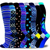 Aoliks Compression Socks for Women & Men Circulation 20-30 mmHg-Best for Running,Nurse,Travel,Cycling,Athletic
