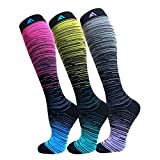 3 Pack Compression Socks - Compression Socks Women & Men Circulation - Best for Medical,Running,Athletic