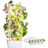 Gardyn 2.0 Bundle with Vertical Indoor Garden Hydroponics Growing System & Nursery (2.0 Gardyn Plus 30 Free Non-GMO Plants, LED Grow Lights, 30 Day Kelby Trial Membership & Nursery Germination Kit)