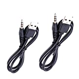 Charging Cable Cord for V6 V4 Helmet Intercom Referee Headset