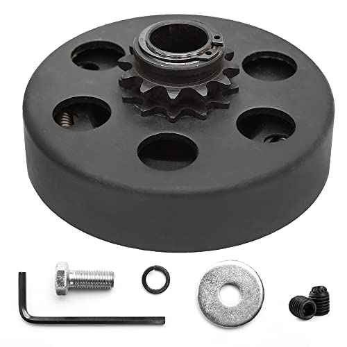 Go Kart Clutch 3/4 Bore 12T for #35 Chain, Predator 212 Engine Centrifugal Clutch, Up to 6.5 HP, Perfect for Go Kart, Mini Bike and Fun Kart Engine