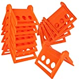 12Pack Cargo Edge Protectors, Plastic Tie Down Protectors - Prevents Damage to Cargo Edges and Webbing, Plastic Corner Edge Protectors for Cargo Loads to Extend The Life of Your Straps