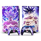 Mmoptop Anime PS5 Skin for Playstation 5 Digital Edition with Console and Dualsense Controller Full Set