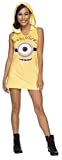 Rubie's Women's Minion Hooded Tank Dress Adult Sized Costumes, Yellow, Small US