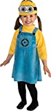 Rubie's baby girls Despicable Me 2, Female Minion Romper Costume Party Supplies, Multicolor, Infant US