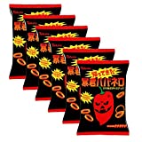 Boukun Habanero Spicy Snack Ring 2.0oz 6pcs Set Japanese Tohato Ninjapo