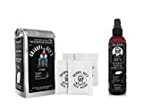 Grandpa Gus's Extra-Strength Mouse Repellent Pouches + Potent Mouse Repellent Spray, Peppermint/Cinnamon Oils Repel Mouse From Home/RV, Boat/Car Storage & Machinery, 4 x 1.76oz Pouches + 1 x 8oz Spray