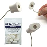 URSA Foamies: Soft Foam Mounts for Wireless Lav Mics. Can be Stuck Directly to The Skin or Costume. Fits SANKEN COS11, SENNHEISER MKE2, RODE LAV, DPA 4060/4070 (Pack of 12) (White)