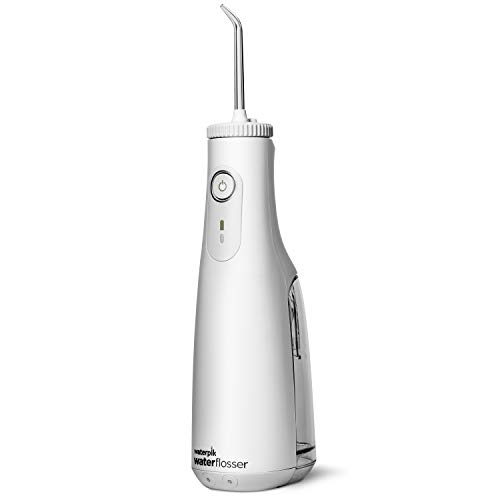 Waterpik Water Flosser Cordless Select Dental Oral Irrigator - Portable and USB Rechargeable Waterproof Water Flosser for Home and Travel, Braces & Bridges Care for Teeth (WF-10W10)