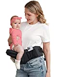Baby Hip Seat Carrier, BABYMUST Toddler Carrier for Child Infant with Adjustable Long Waistband, Various Pockets, and Ergonomic No-Slipped Seat Perfect for 8-66lbs All-Seasons