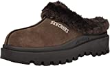 Skechers Women's Fortress Clog Slipper, Brown, 8 M US