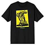 Cyberpunk 2077 Key Art Mens Black Graphic Tee-Large