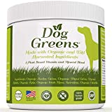 Dog Greens- Organic and Wild Harvested Vitamin and Mineral Supplement for Dogs - Add to Home Made Dog Food, RAW Food or Kibble - No Hassle-30 Day