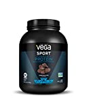 Vega Sport Premium Protein Powder, Chocolate, Vegan, 30g Plant Based Protein, 5g BCAAs, Low Carb, Keto, Dairy Free, Gluten Free, Non GMO, Pea Protein for Women and Men, 4.36 Pounds (45 Servings)