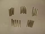LAB Curved Shims LSMOV25, 0.0015 Stainless Steel, 25 Units