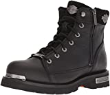 HARLEY-DAVIDSON FOOTWEAR Men's Chipman Motorcycle Boot, Black, 12 Medium US