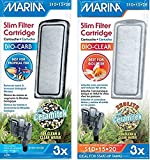 Marina (3 of Each) Slim Filter Carbon Plus Ceramic Cartridges and Zeolite Plus Ceramic Cartridges