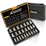 XDOVET Screw Extractor Set, Screw and Bolt Extractor Set, Easy Out | Heavy-Duty | Rocket Socket-25PCS