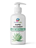 Rapid Recovery Aloe Vera Gel 4 oz with CICA, Chamomile | Cucumber Extract | Monoi Oil | Rosehip Oil | - Rapid relief for after skin peel, sun burn, irritated dry ITCHY skin | NON STICKY | HYDRATING | PARABEN FREE | NATURAL PRESERVATIVE