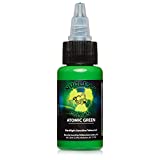 Millennium Mom's Nuclear UV Tattoo Ink .5 Ounce Atomic Green Ultra Violet Us 1/2 oz