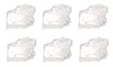 6PK Raw Halite, Mineral Specimens - Approx. 1" - Geologist Selected & Hand Processed - Great for Science Classrooms - Class Pack - Eisco Labs