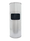 Monk Disinfecting Wipes Stainless Steel Stand W/ Built-in Trash Can For Disinfectant Gym Wipes