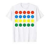 Funny Twister Game Halloween Party Office School Costume Tee T-Shirt