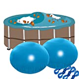 Pool Air Pillow, 2PACK Ice Equalizer Air Pillow for Above Ground Winter Pool Covers, Swimming Pool Accessories Pool Pillows for Closing Winter, Inflatable Pool Pillow