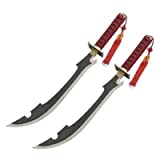 MedievalDepot Japanese Scimitar Anime Kyouraku Shunsui Twin Sword Set