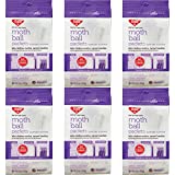 Enoz Lavender Scented Moth Ball Packets: Kills Clothes Moths, Carpet Beetles, Eggs and Larvae (6 oz Bag, 6 Pack)