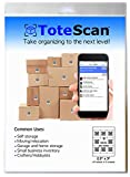 ToteScan Intelligent QR Labels for organizing & Storage (45 Unique Labels, 2.5"x3")