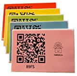 BoxBrain QR Smart Moving Labels and Storage Labels (Large: 4x6") with Free App (50)