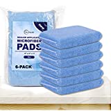 Professional Microfiber Sealer Applicator Pad  The Perfect Tool to Apply Sealer to All Natural Stone and Tile Like Marble, Granite, Concrete & Slate (Blue)