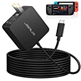 45W USB-C Power Charger for Steam Deck, JSAUX 5FT Cable Type-C PD 3.0 Fast Charger USB C Wall Adapter Compatible with Steam Deck, Switch, MacBook, iPad, Google Pixel, Galaxy Note 20/S20 and More