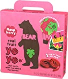 Bear Yoyo Fruit Roll Raspberry Multipack, 3.5 oz