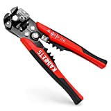 KAIWEETS Self Adjusting Wire Stripper - 3 in 1 Heavy Duty Automatic Wire Stripping Tool | 10-24 AWG Wire Cutter for Electrical Cable Cutting, Crimping Tool