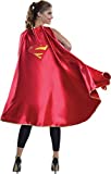 Rubie's Women's Dc Superheroes Deluxe Supergirl Cape Costume Accessory, As Shown, One Size US