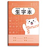 KAFENDA Chinese Character Exercise Books, Practice Writing Chinese Character and Mandarin Phonetic Symbols/Bopomofo/Pinyin, for Kids/Beginners, Pack of 10(Version B)