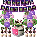 Zombies Birthday Party Supplies Zombies Birthday Decorations Set Include Zombies Banner Cake Toppers Cupcake Toppers Balloons