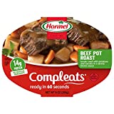 HORMEL COMPLEATS Beef Pot Roast Microwave Tray, 9 Ounces (Pack of 6)