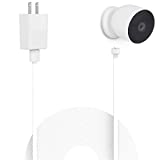 UYODM Power Cable Compatible with Google Nest Cam Outdoor or Indoor, Battery - 25 ft/7.5m Weatherproof Charging Cable Power Your Nest Cam (Battery) Continuously - White