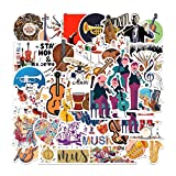 51 PCS Orchestral Stickers,Music Instrument Aesthetic Stickers,Classical Music Stickers for Water Bottles,Laptop,Cellphone - Perfect Gifts for Adults, Kids,Teens,Students